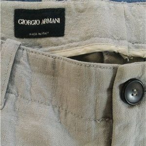 Giorgio Armani Linen Trousers